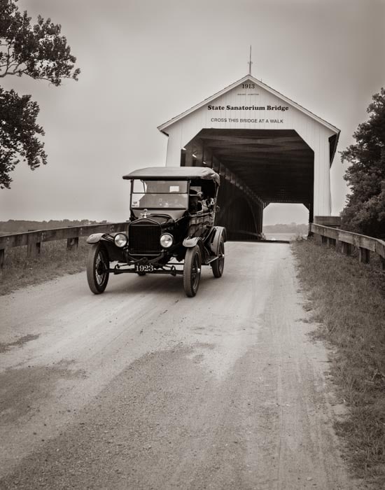 Model T Covered Bridge Tour 13