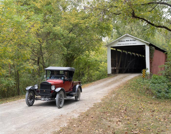 Model T Covered Bridge Tour 17